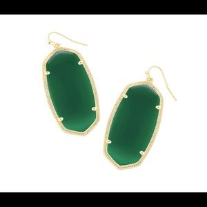 Kendra Scott Danielle Earrings in Emerald